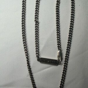 King Baby Studio Silver Chain Necklace